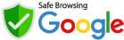Selo Google Safe Browsing